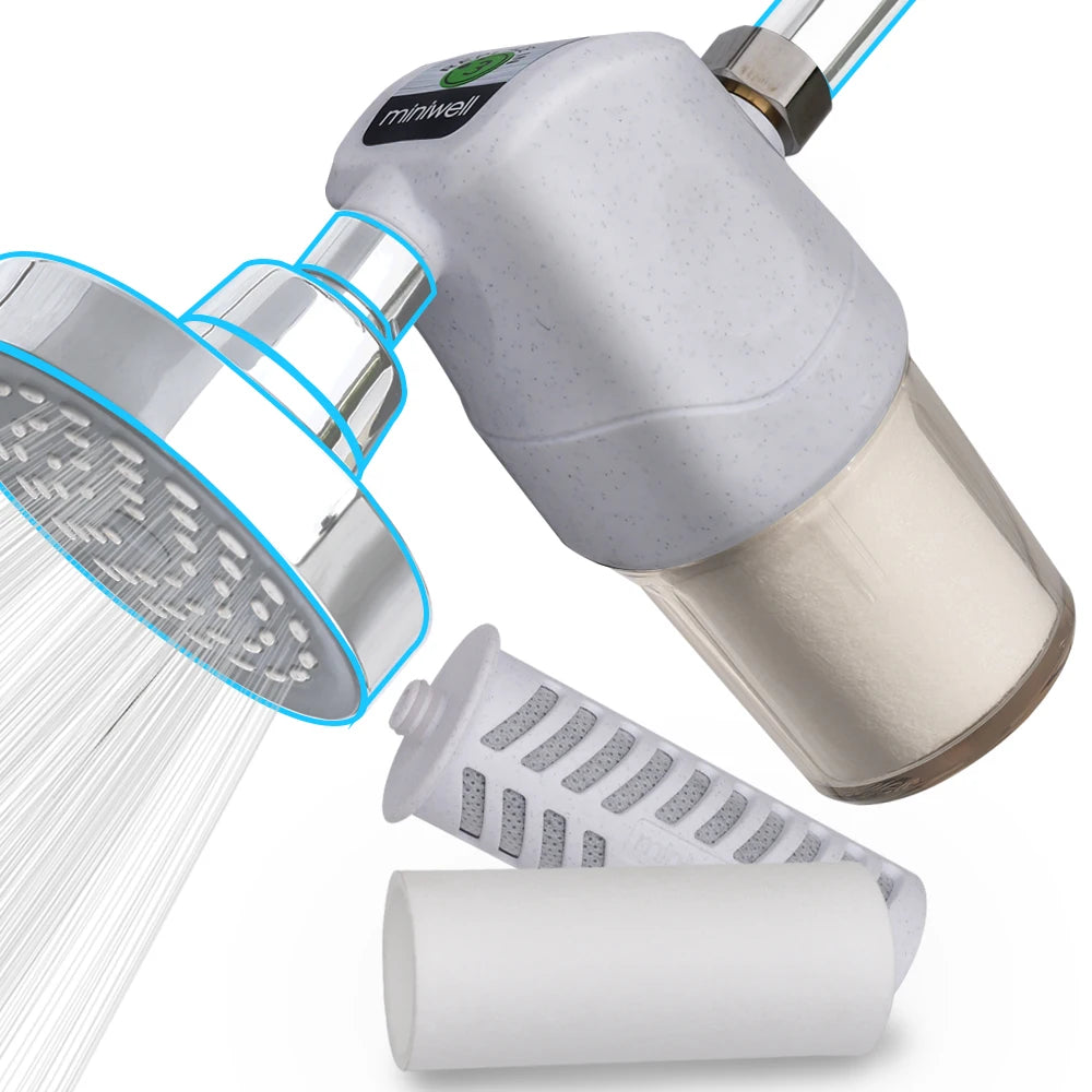 Miniwell Shower Filter System L700-W01 - Remove Hard Water