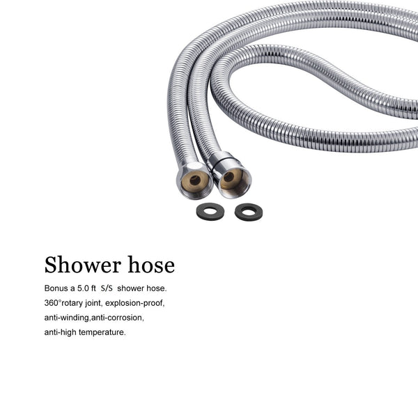 Miniwell Filtered Shower Head W/ Hose L750-W