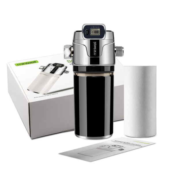 Miniwell Shower Water Filter L760-E201 Black Color